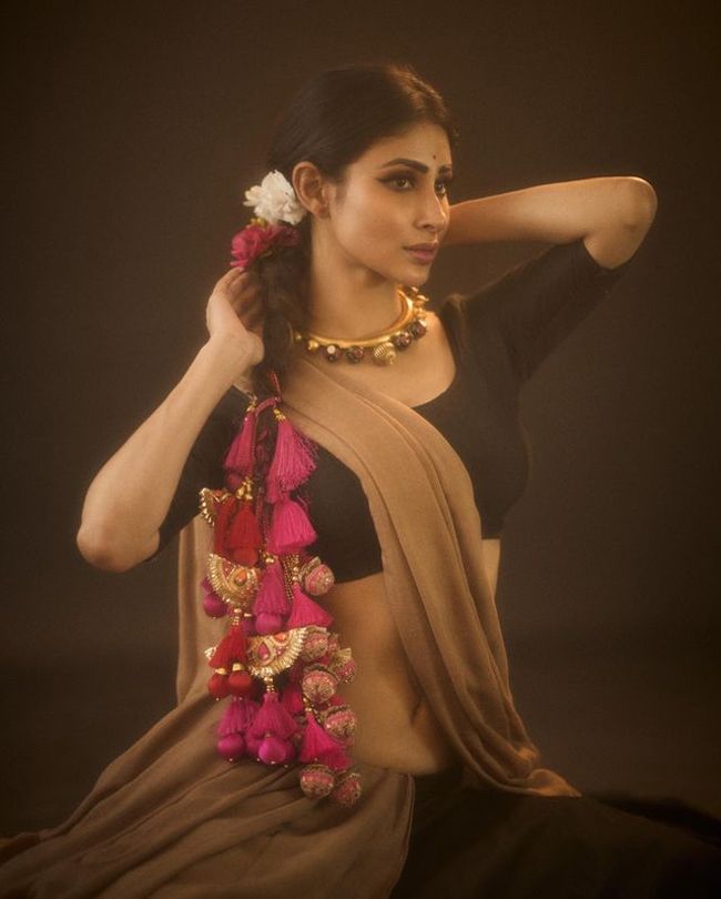 Lovely Vintage Looks Of Mouni Roy